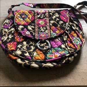 Vera Bradley saddle up crossbody bag in Suzani